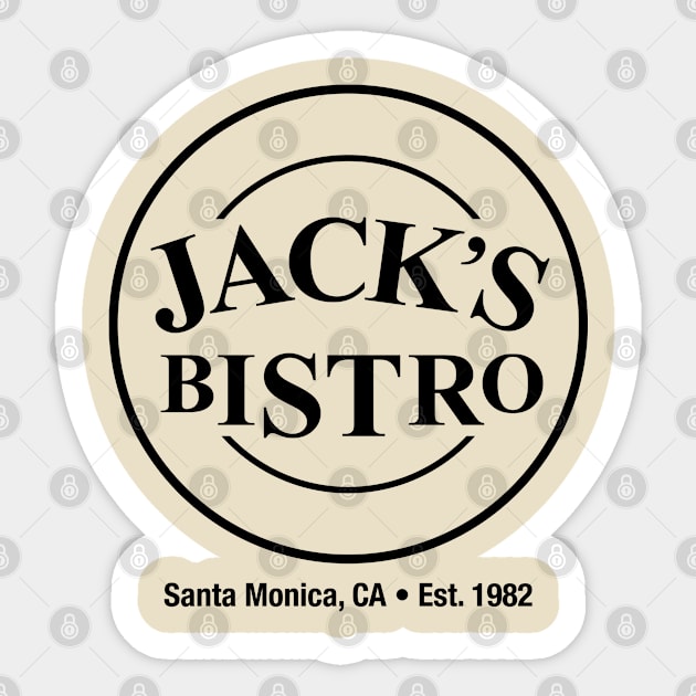 Jack’s Bistro Sticker by Fourteen21 Designs